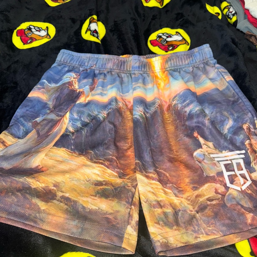 Elysium Graphic Print Men's Shorts